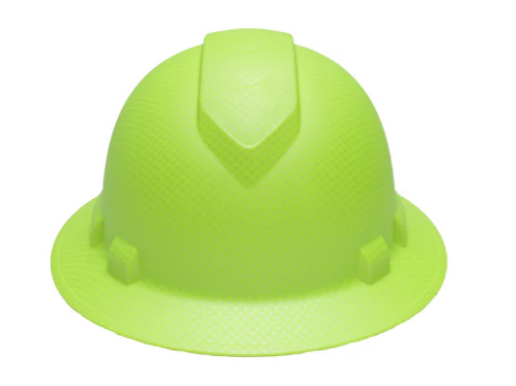 Pyramex Ridgeline Hydro Dipped Non-Vented Full Brim-Lime