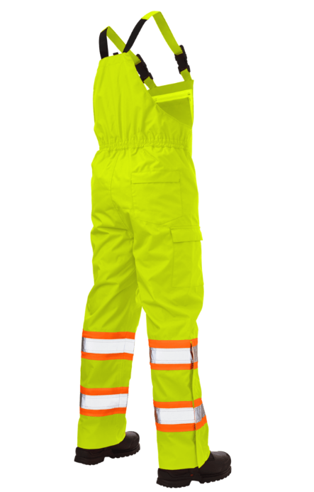 Tough Duck Ripstop Unlined Safety Rain Bib Overall #SB04