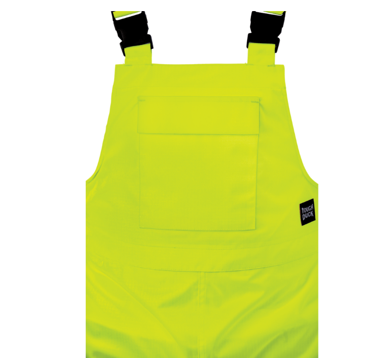 Tough Duck Ripstop Unlined Safety Rain Bib Overall #SB04