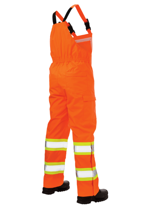 Tough Duck Ripstop Unlined Safety Rain Bib Overall #SB04