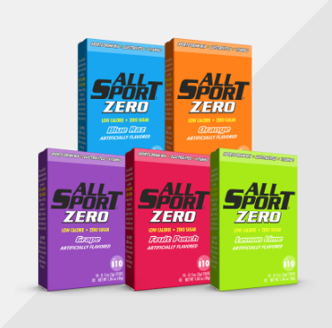 All Sport Zero Variety Pack Drink Mix 10 Count