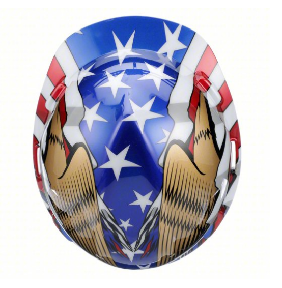 MSA Cap Hard Hat w/ USA Flag and Eagles #10052947
