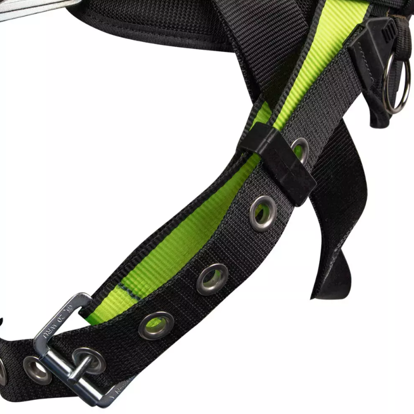 Safewaze PRO Construction Harness: 3D, MB Chest, TB Legs #FS160