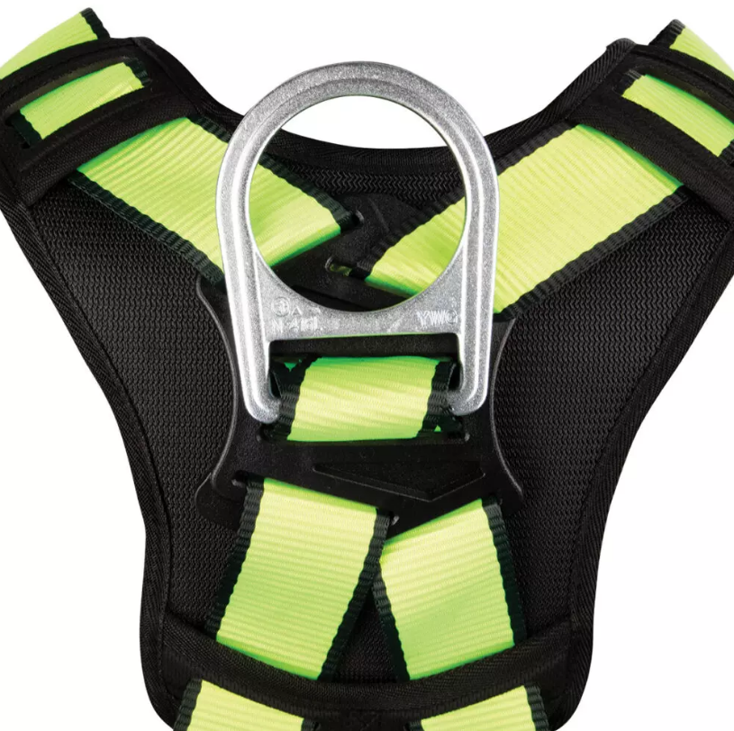 Safewaze PRO Construction Harness: 3D, MB Chest, TB Legs #FS160