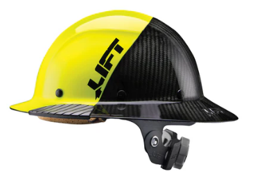 Lift Safety Dax Carbon Fiber 50/50 Full Brim Hard Hat
