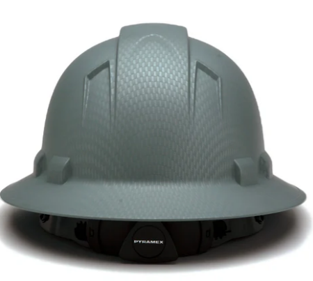 Pyramex Ridgeline Full Brim Hard Hat Graphite