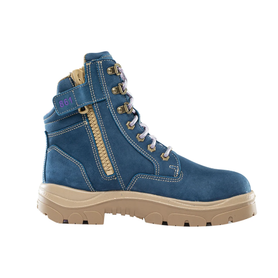 Steel Blue Ladies Southern Cross EH Steel Toe Boots - 812861W-BLU