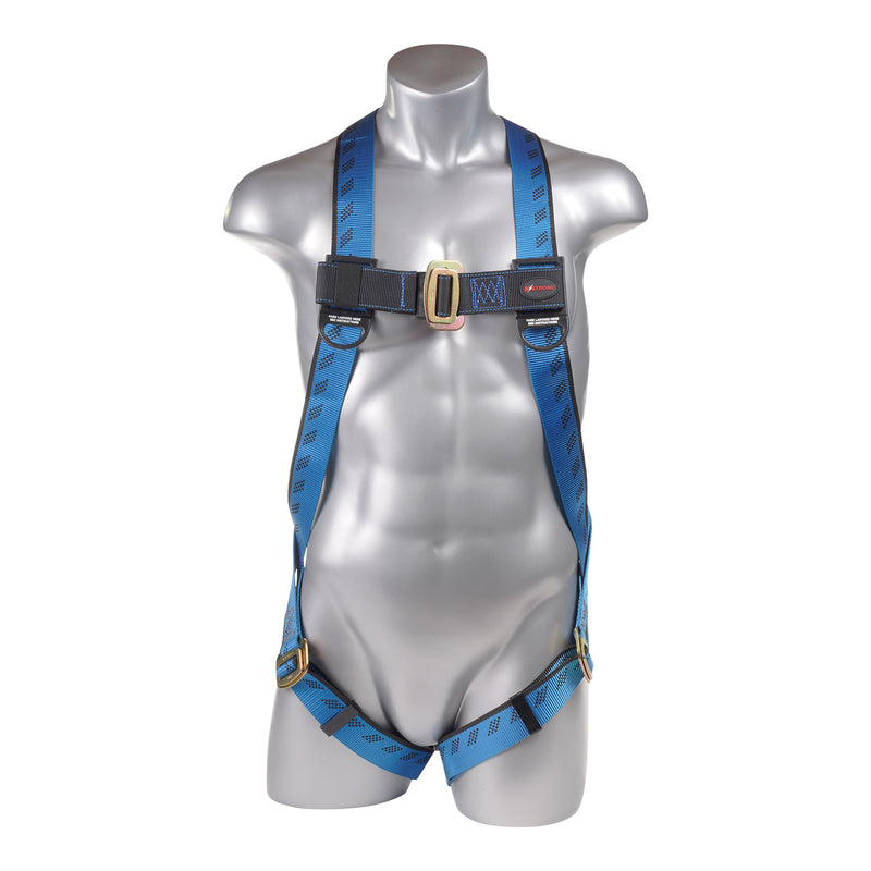 KStrong® Kapture™ Essential 3-Point Full Body Harness with 6′ Internal SAL with snap hooks, S-L (ANSI) - HardHatGear