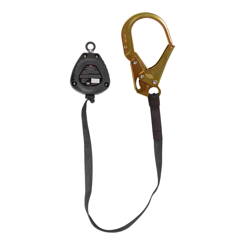 KStrong® BRUTE™ 9 ft. SRL with Hi-Abrasion Resistant Webbing, Forged Rebar Hook and Dorsal Connector (ANSI)