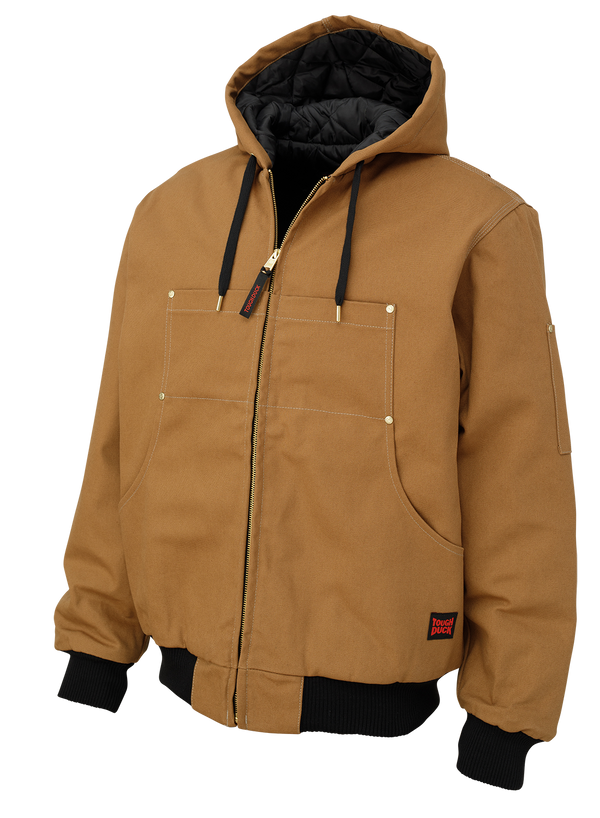 Tough Duck Classic Hooded Duck Bomber Jacket