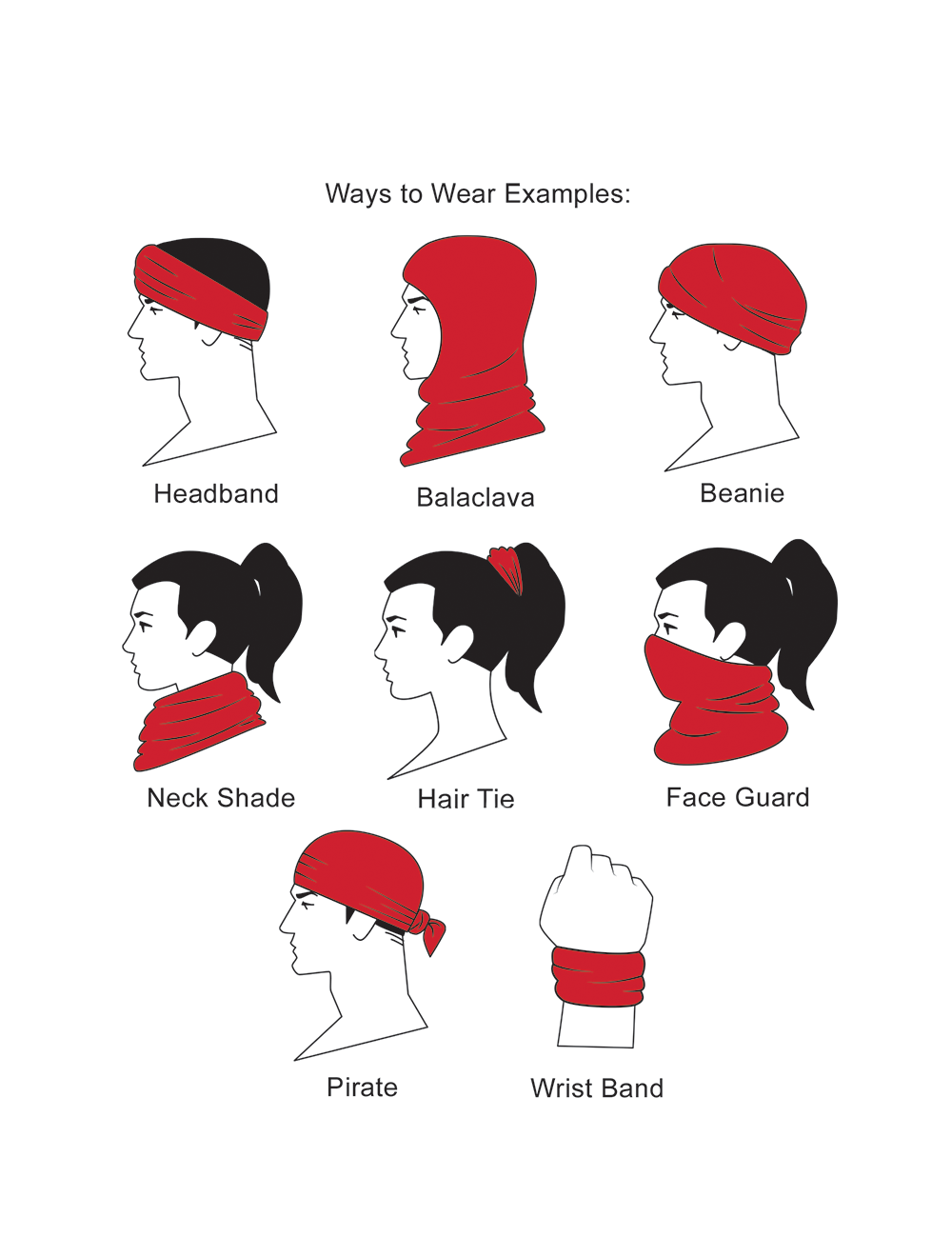 FrogWear Premium, Multi-Function, Cooling Neck Gaiter