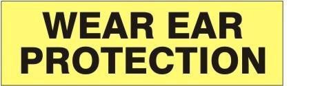 Safety Decals 2"x9"