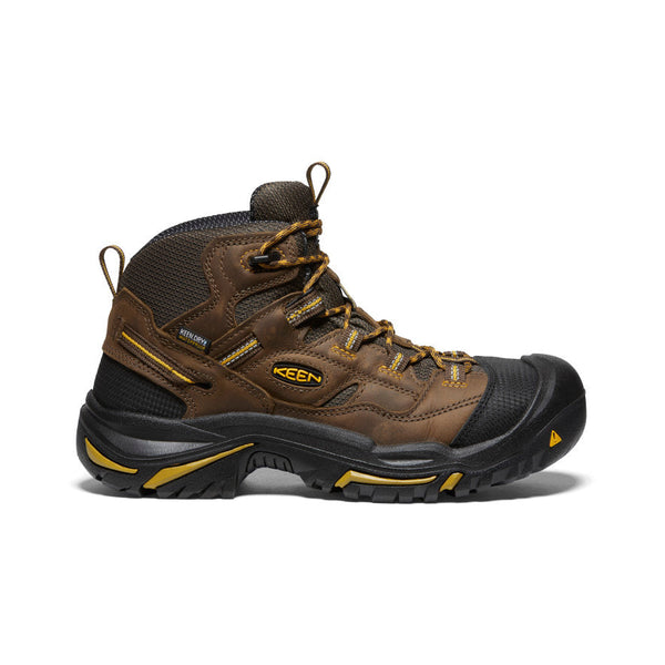 KEEN Men's Braddock Waterproof Mid (Steel Toe) #1011242