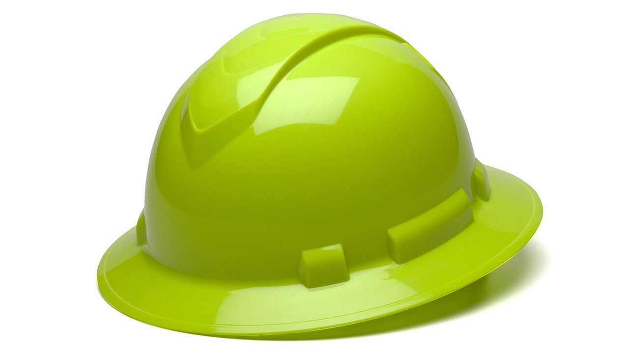 Pyramex Ridgeline Full Brim Hard Hat- Non-Vented