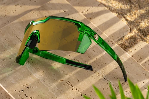 Heat Wave Future Tech Sunglasses: Cycad Green Z87+