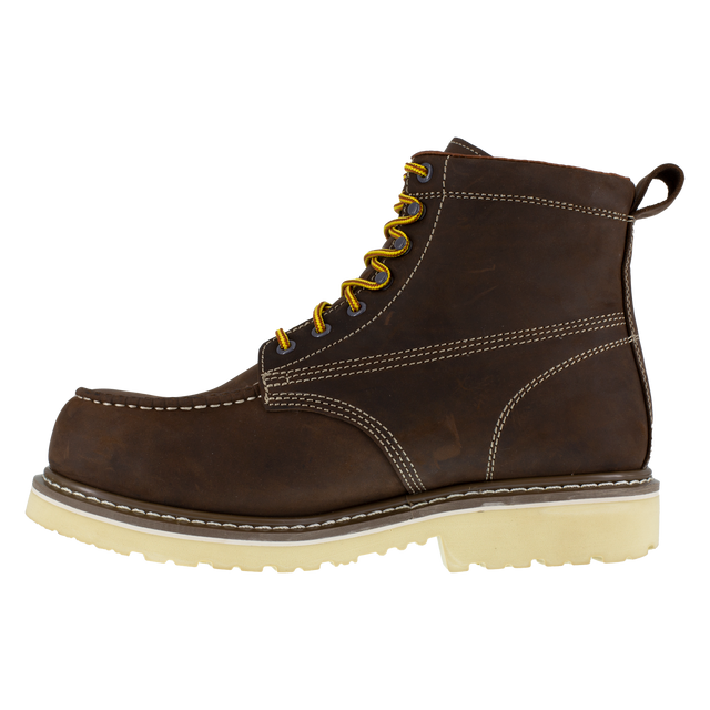 Iron Age Solidifier Mens Brown 6 Waterproof Work Boot IA5062