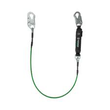 Safewaze Leading Edge 6' Energy Absorbing Lanyard: Snap Hook