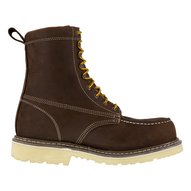 Iron Age Solidifier Mens Brown 8 Waterproof Work Boot IA5082