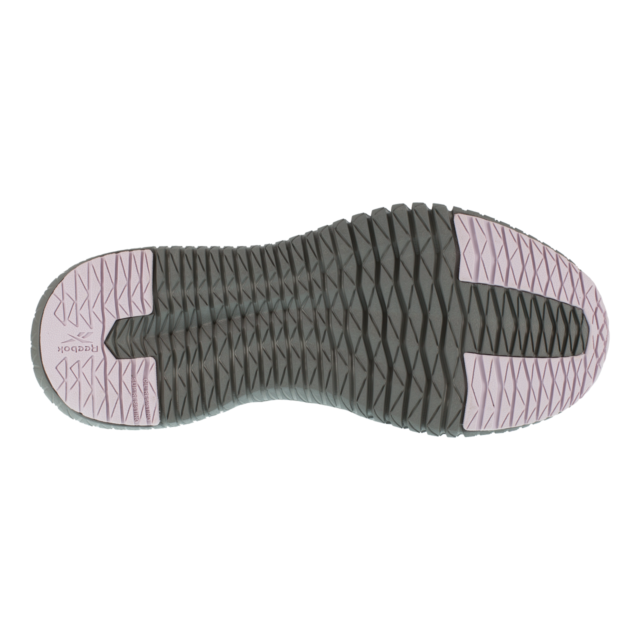 Reebok Women's Grey and Pink Flexagon 3.0 Work Shoe #RB461