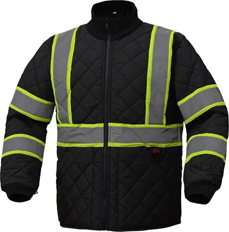GSS Non-ANSI Quilted Jacket Black Only #8009