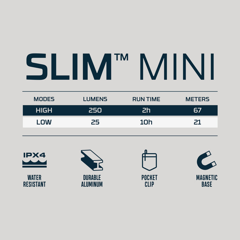 Nebo SLIM® Mini Rechargeable Pocket Light