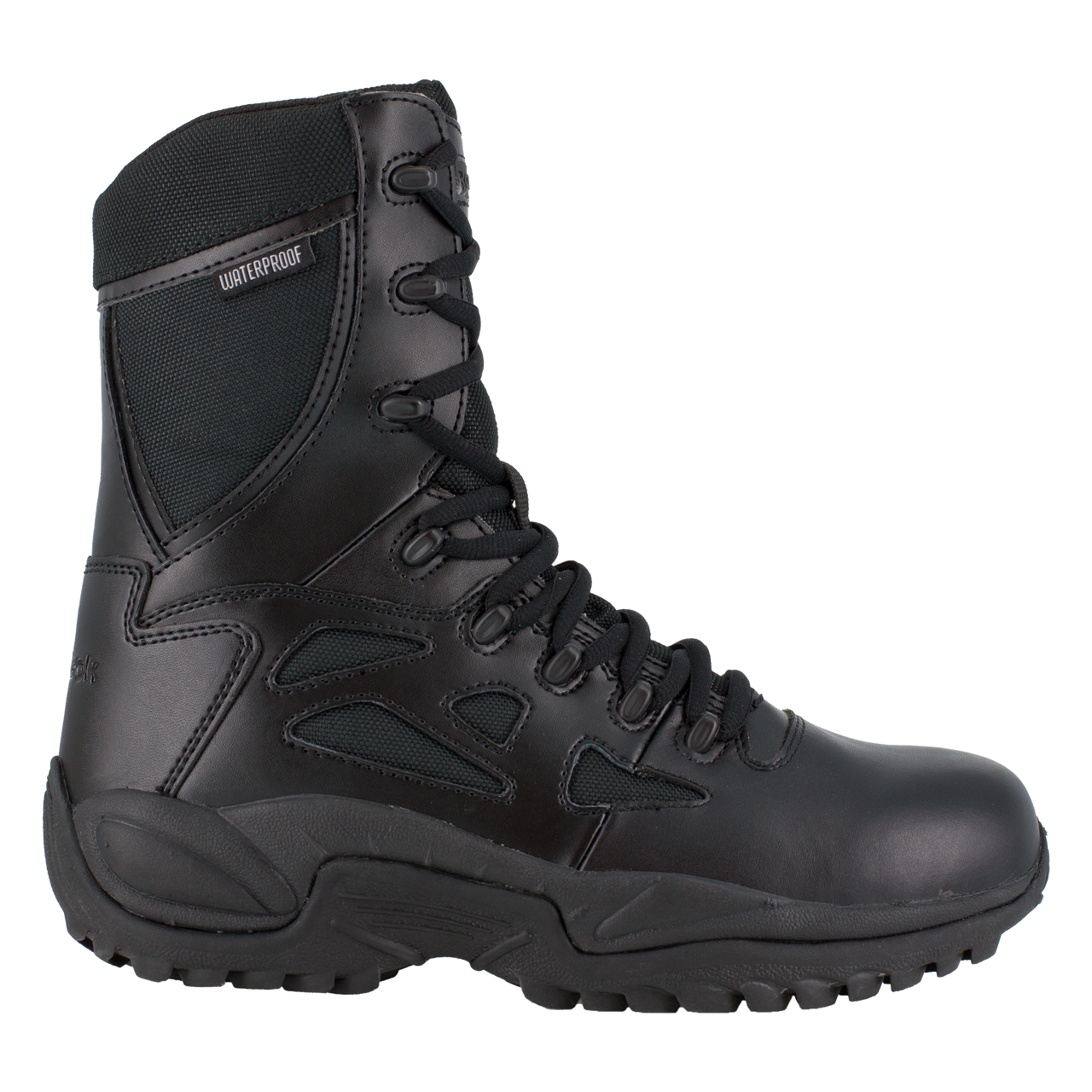 Reebok Men's Rapid Response 8" Side-Zip Waterproof Soft Toe Boot #RB8877