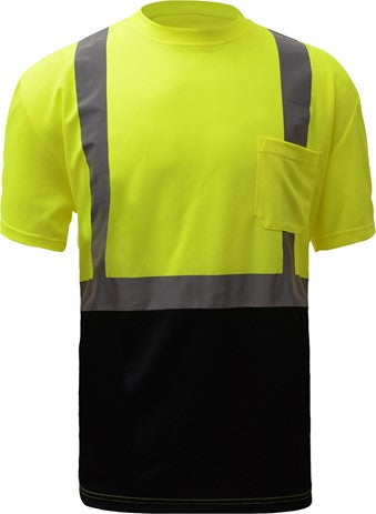 GSS Safety Black Bottom T-Shirt Class 2
