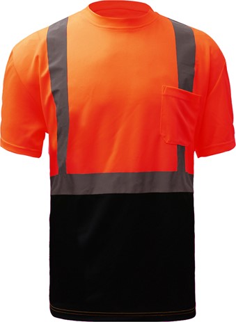 GSS Safety Black Bottom T-Shirt Class 2