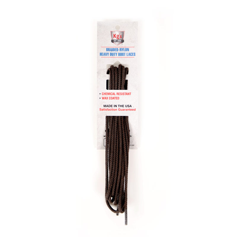 Kg's Heavy Duty Braided Nylon Boot Laces