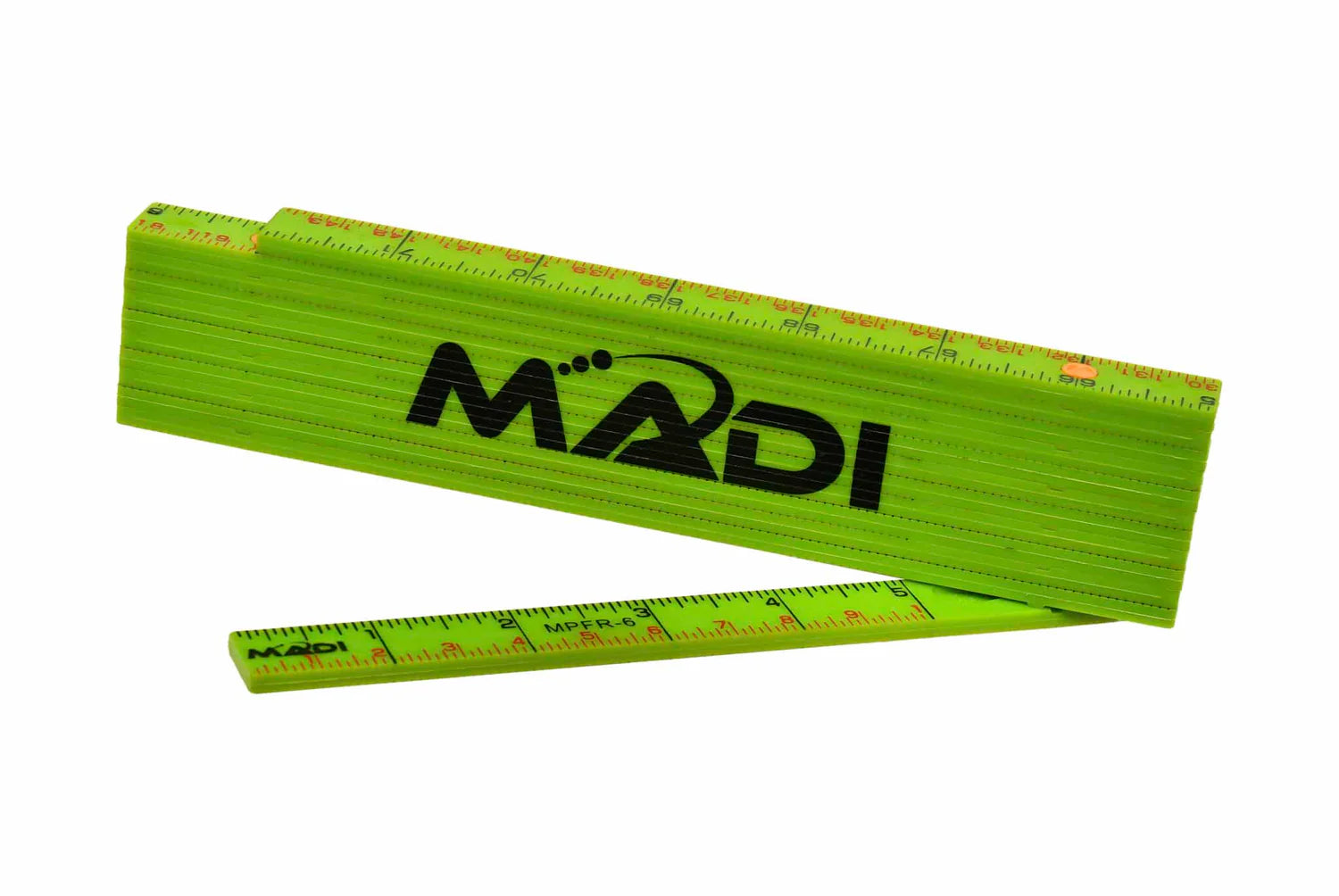 Madi 6' Fiberglass Folding Ruler – Inside Reading with Center-Point  Markings   MPFR-6