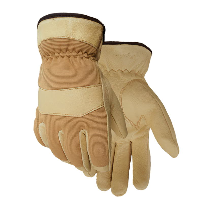 Golden Stag Winter Lined Pigskin Gloves #168