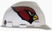 MSA V-Gard Licensed NFL Hard Hats