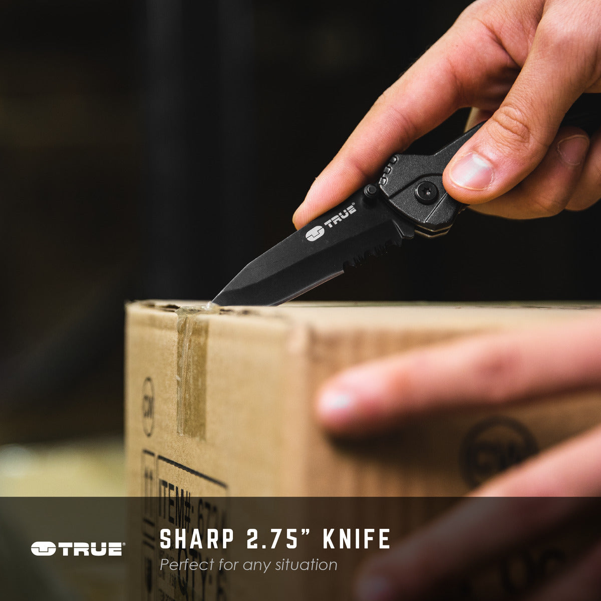 TRUE TRUEBLADE Lightweight Versatile EDC Knife