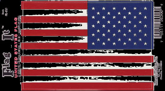 American Flag Window Static Cling #SC
