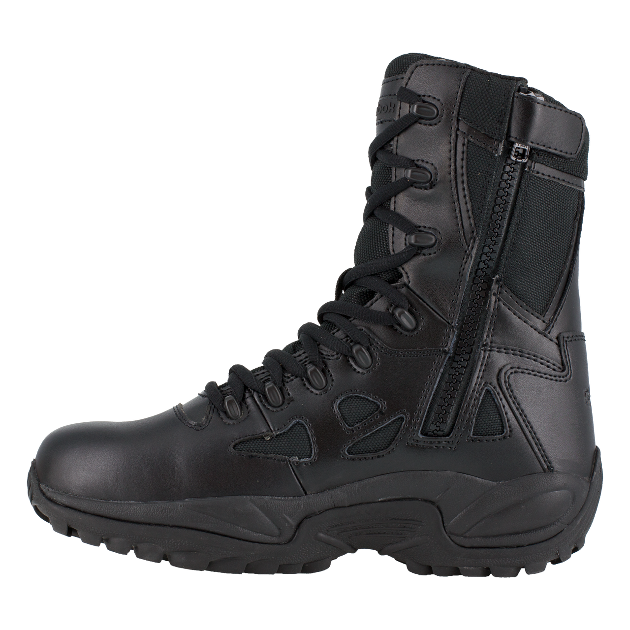 Reebok Men's Rapid Response 8" Side-Zip Waterproof Soft Toe Boot #RB8877