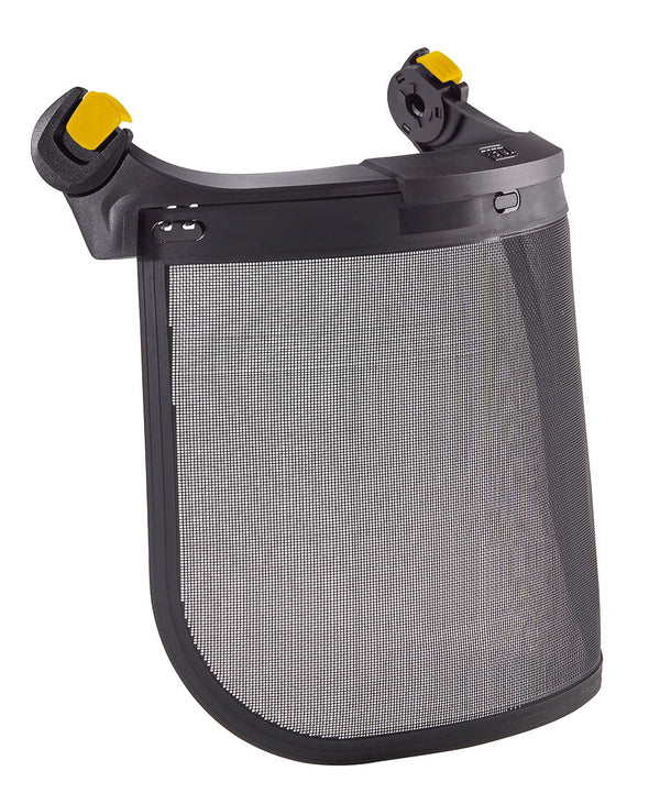 PETZL VIZEN MESH Face Shield for Tree Care for VERTEX and STRATO Helmets, with EASYCLIP System