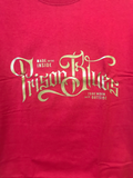 Prison Blues Metallic Script T-Shirt-Clearance