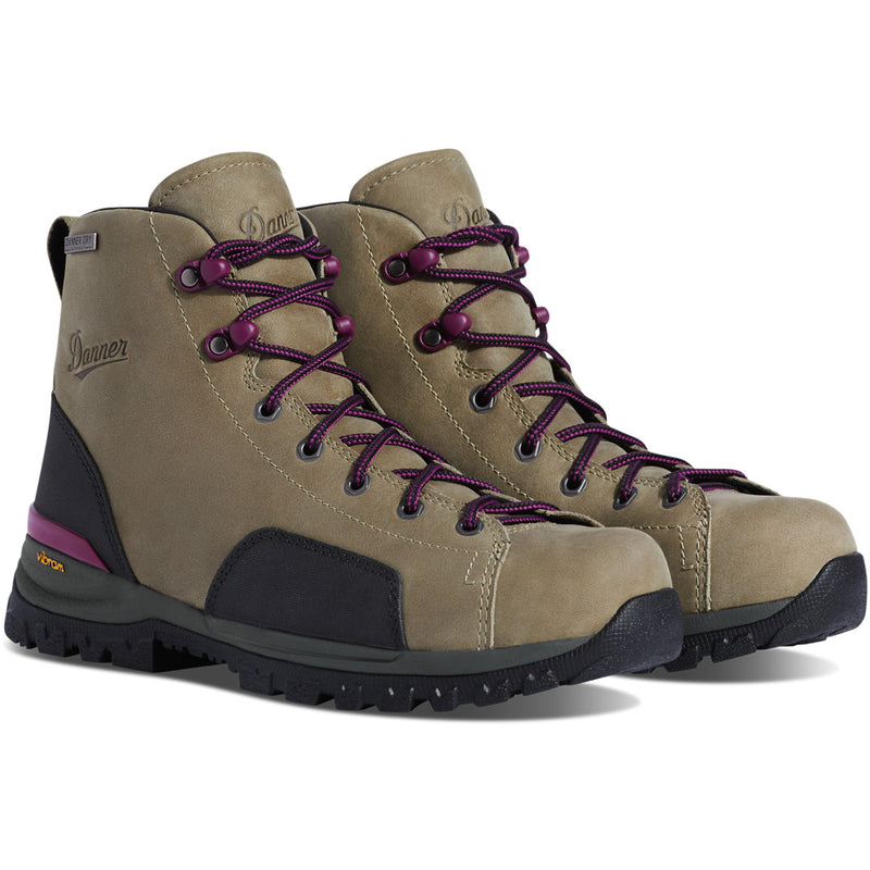 Danner Womens Stronghold 5" Gray Composite Toe