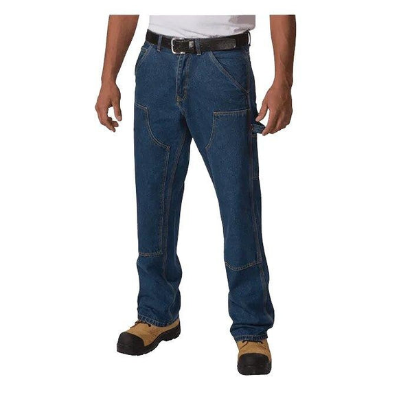 Carhartt Men's Loose Fit Mid-Rise Double-Front Logger Jeans at