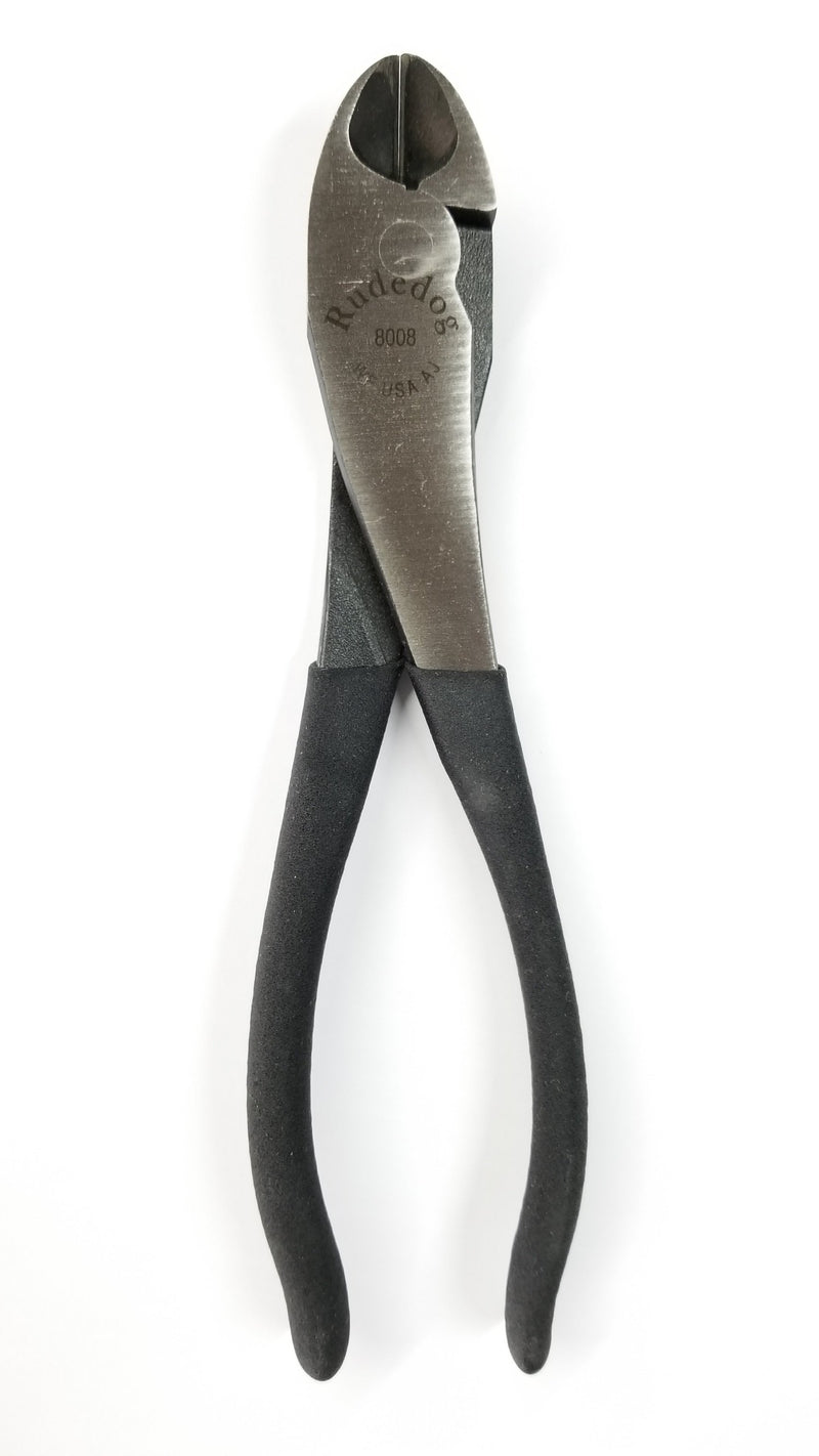 Rudedog USA 8" Ironworkers Diagonal-Cutting Pliers w/ Tether Hole