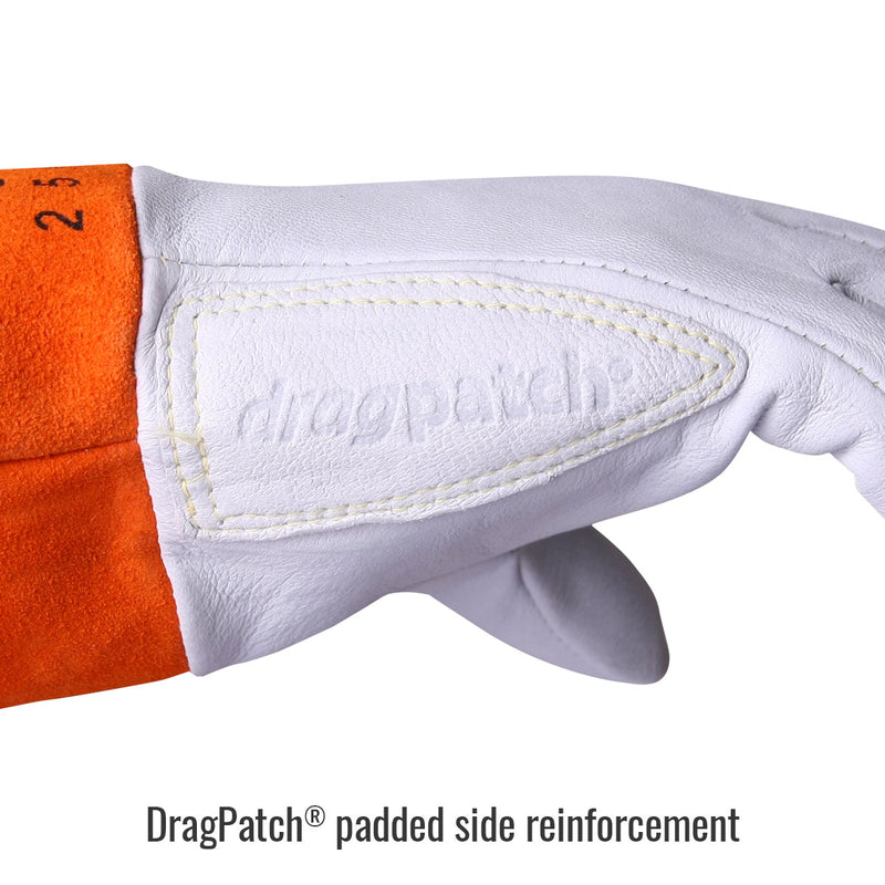 Black Stallion Premium Kidskin TIG Glove w/ DragPatch
