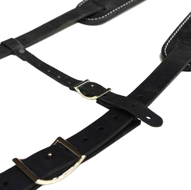 Rudedog USA Leather Work Suspenders