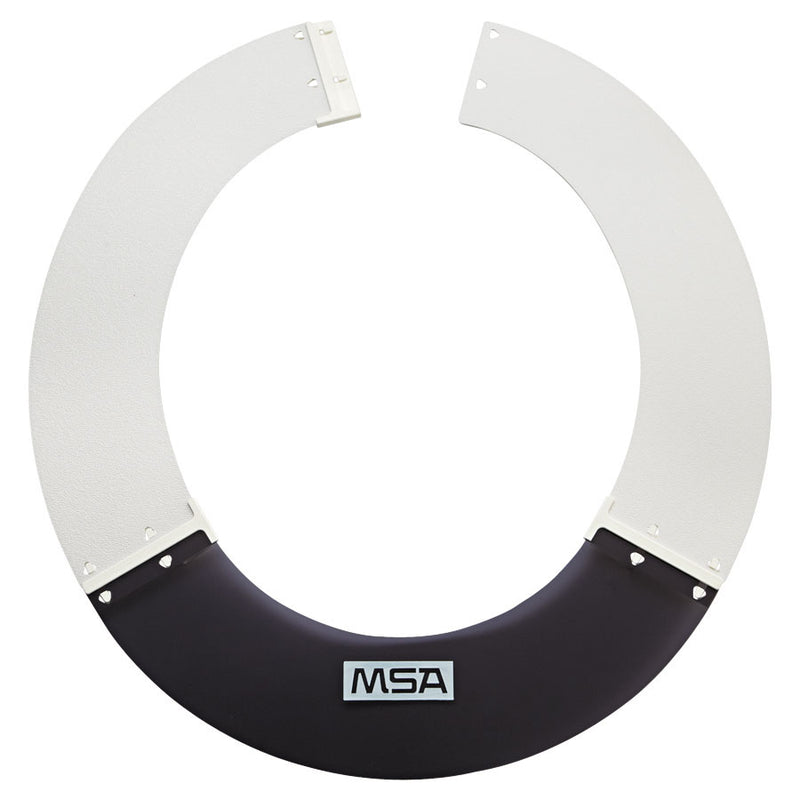 MSA V-Gard Full Brim Hard Hat Sun Shield