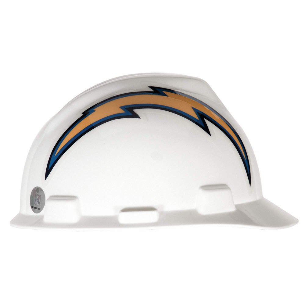 MSA V Gard Licensed NFL Hard Hats HardHatGear