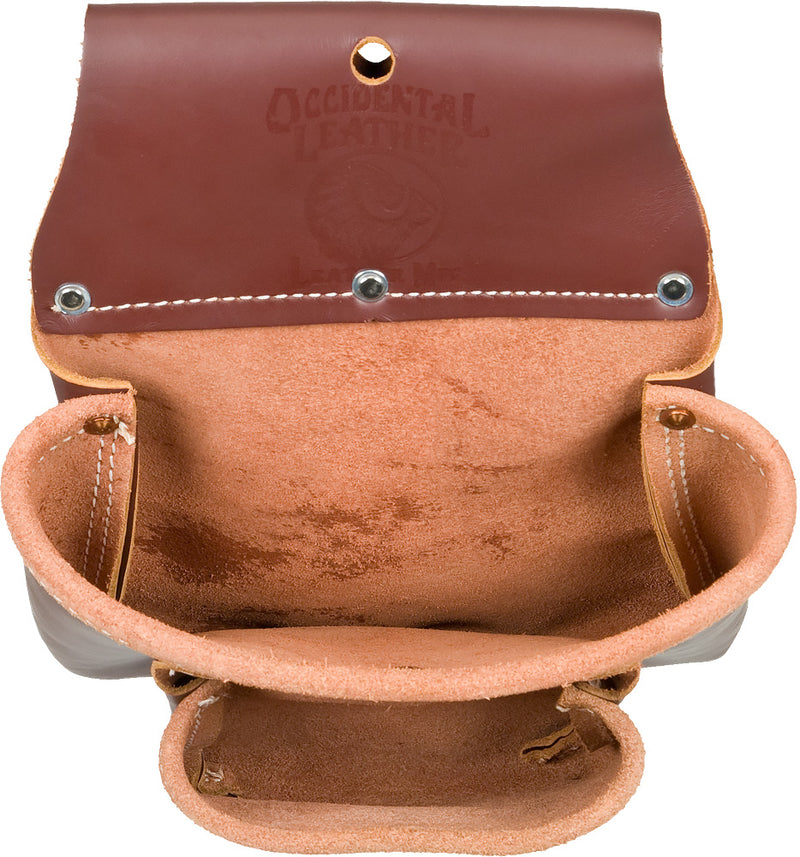 Occidental Leather Two Pouch Bag