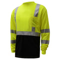 GSS SAFETY Class 3 Long Sleeve T-Shirt with Black Bottom