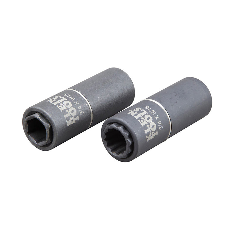 Klein 2-in-1 Impact Socket, 3/4 and 9/16-Inch
