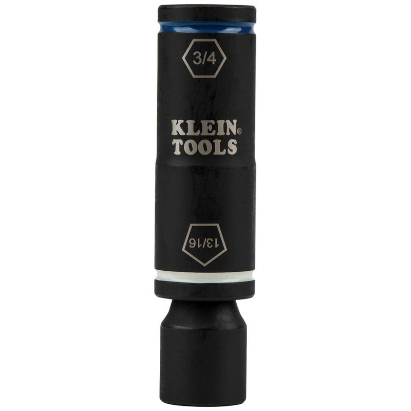 Klein 2-in-1 Penta/Hex Flip Socket with Adapter