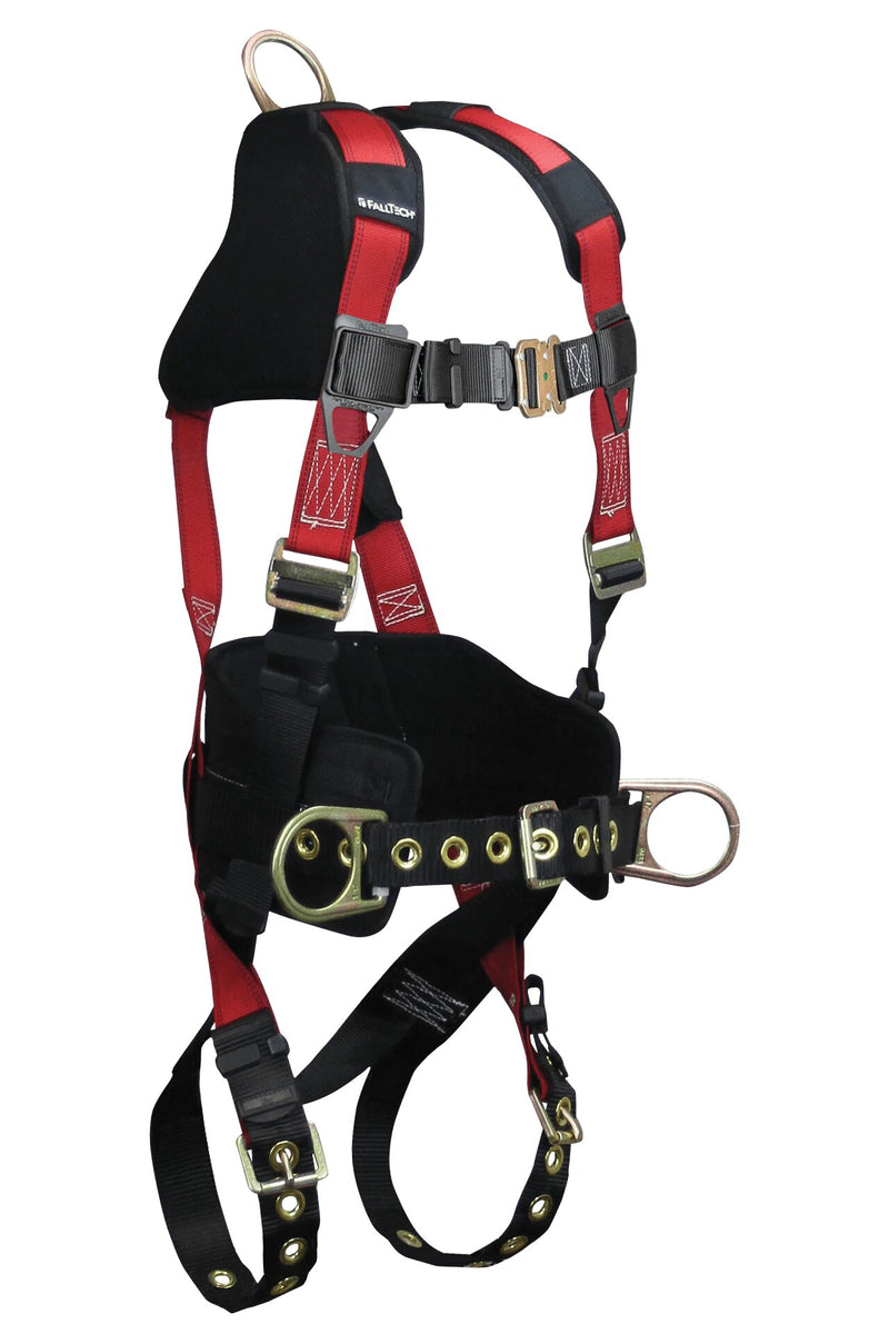 Falltech Tradesman® Plus 3D-Ring Construction Belted Full Body Harness
