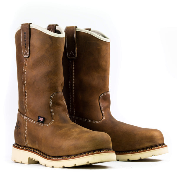 Thorogood American Heritage-Waterproof, Steel Toe 11" Pull-On #804-3320
